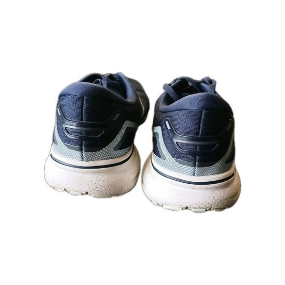 Brooks Ghost 15 Navy White Womens 9.5 Running Shoes Athletic Trainer Casual - Picture 5 of 8